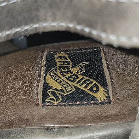 Freebird By Steven Gazelle Stone Gladiator Leather Women's Sandals - Picture 12 of 15